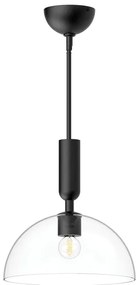 Alora Mood ALM-JUDE-P-MB-CL - Lampă suspendată pe tijă JUDE 1xE27/60W/230V neagră
