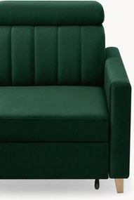 Colțar extensibil Vario universal dreapta/stânga - catifea verde Bluvel 78