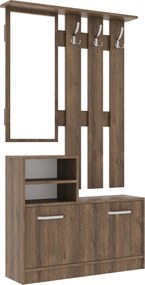 Cuier Lyon, Stejar Bronz, L 85 x l 24 x H 180 cm