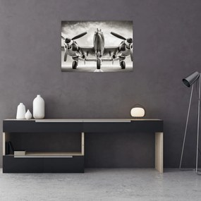 Tablou pe sticlă - Warbird (70x50 cm)