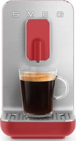 Espressor automat SMEG Collezione BCC01RDMEU, 1350 W, 19 bar, 1,4 l, 8 functii, Rasnita incorporata, Rosu