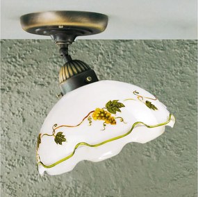 Kolarz 731.10.110 - Lustră aplicată NONNA, 1 x E27/75W/230V, diametru 20 cm, culoare bordo