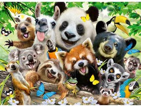 PUZZLE SELFIE CU ANIMALE, 300 PIESE - RAVENSBURGER (RVSPC12893)