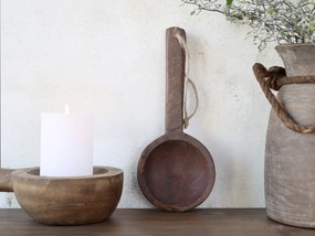 Lingura din lemn reciclat cu sfoara Grimaud