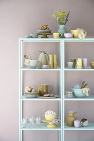 Boluri ceramice galbene MYNTE LEMONADE, set 3 buc.