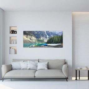 Tablou - Moraine Lake (120x50 cm)