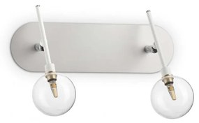 Aplica de perete design modern MARACAS AP2 BIANCO