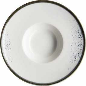 Mäser Farfurie Gourmet Pintar Alb puncte albastre26 cm