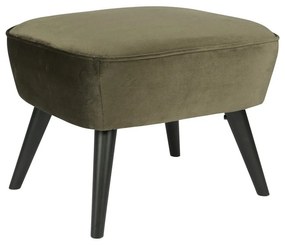 Taburet WOOOD Sara, verde măsliniu