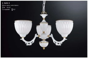 Candelabru clasic cu 3 brate design italian 9651