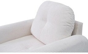 Fotoliu tapițat CLOUDY, crem