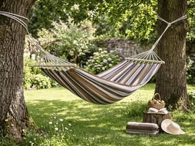Hamac ZENVIO COMFORT 200x80 cm, maro + geanta gratuita