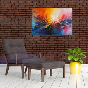 Tablou - Abstracție de culoare (90x60 cm)