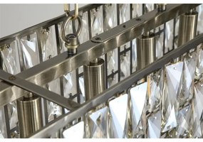 Searchlight 65818-8AB - Candelabru BIJOU suspendat cu lanț, 8xE14/40W/230V