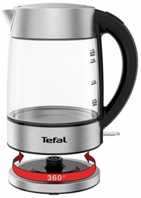 Fierbător de apă GLASS 1,7 l 2200W/230V crom Tefal