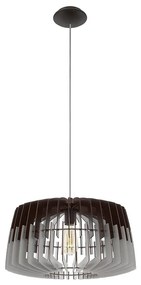 Eglo 96956 - Lustra pe cablu ARTANA 1xE27/60W/230V gri/negru 480mm