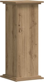 vidaXL Suport de plante stejar artizanal, 33x33x80 cm, lemn prelucrat