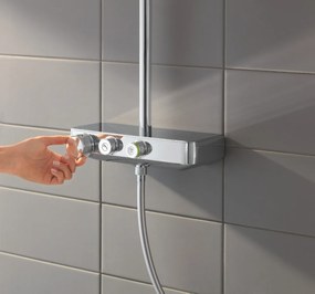 Coloana dus cu termostat pentru montare pe perete Grohe Euphoria SmartControl 260 mm-26509000