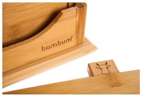 Set 4 tocătoare din bambus cu suport Bambum Tapenade
