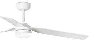 Ventilator LED dimabil de tavan FARO 33814WT-20 PUNT M LED/18W/230V alb d. 132 cm WT + telecomandă