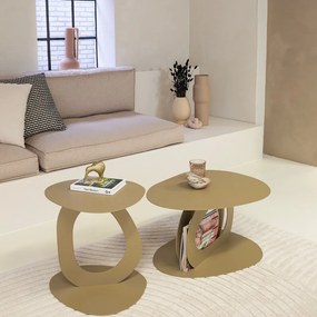 Măsuță auxiliară din metal 39x46 cm Alto – Spinder Design