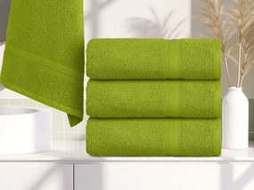 Prosop CLARYSSE ELEGANCE 60x110 cm verde, 100% bumbac