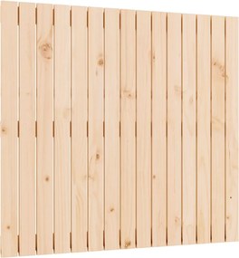 vidaXL Tăblie de pat pentru perete, 95,5x3x90 cm, lemn masiv de pin
