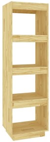 810849 vidaXL Bibliotecă/Separator cameră, 40x35x135 cm, lemn masiv de pin