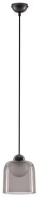 Pendul LED modern, Metal, Negru, Acrilic, DIONE