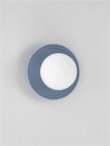 Aplica baie protectie IP44, Portelan blue gri, ORBIQUE 22cm