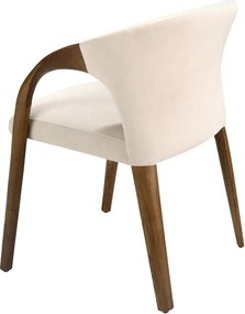 Scaun modern stil avangardist Cream