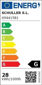 Plafonier modern diametru 55cm, LED Domo 69441581 / 7608