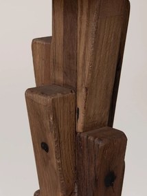 Lampadar din stejar reciclat, H172 cm, "Roots"