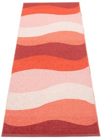 Covor tip traversă pentru interior și exterior roșu 70x200 cm Urvi Fire – Pappelina