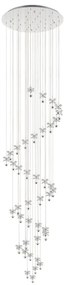 Lustră LED de cristal dimabilă pe cablu PIANOPOLI 40xLED/1,8W/230 Eglo 39545