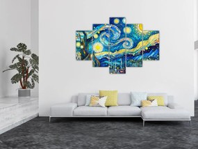 Tablou – Mozaic al nopții înstelate (150x105 cm)