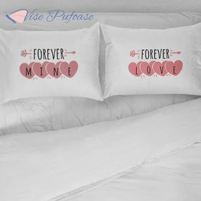 Lenjerie de Pat Personalizată - Forever Love