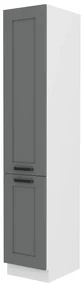 Dulap de bucătărie pentru alimente Lucid 40 DK 210 2F (dustgrey + alb). 1045565