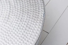 Masuta Living eleganta din metal Optik 70cm argintiu A-37913 VC