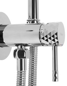 Baterie bideu Lungo Loop Diamond crom