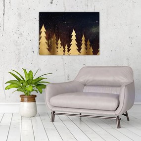 Tablou - Noapte de aur (70x50 cm)