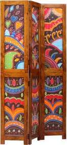 vidaXL Separator de cameră Maro miere 105 x 1,5 x 180 cm