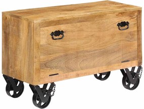 vidaXL Pantofar, 86 x 35 x 55 cm, lemn masiv de mango