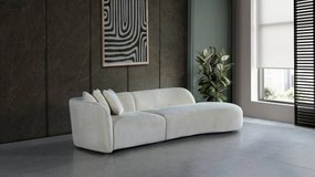 Canapea asimetrica dublin chaise lounge (280 cm) tesatura ecologica