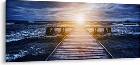 Tablou cu mol însorit (120x50 cm)