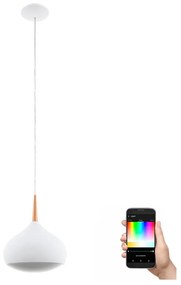 Pendul LED RGBW COMBA-C 1xLED/18W/230V Eglo 97087