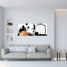 Tablou - Bachetbalist (120x50 cm)