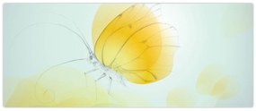 Tablou - Fluturele galben (120x50 cm)