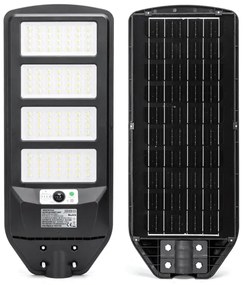 Lampă LED stradală solară cu senzor Aigostar LED/200W/3,2V 6500K + telecomandă