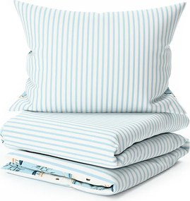 Lenjerie de pat din bumbac LIGHTHOUSE POLY albastru Dimensiune lenjerie de pat: 70 x 90 cm | 140 x 200 cm